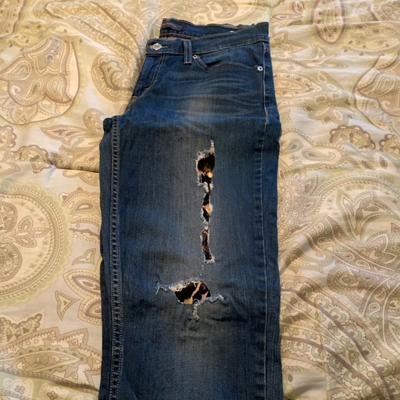 Levi Super Low Denim Jeans Junior size 11 - Picture 2 of 8